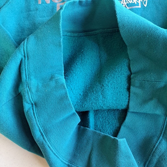 The North Face Teal Hoodie - Picture 5 of 7